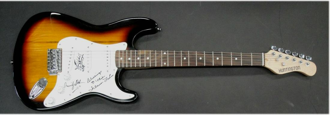 The 5th Dimension Hand Signed Autographed Electric Guitar Davis McCoo JSA: The 5th Dimension Hand Signed Autographed Electric Guitar Davis McCoo JSA Industry: Music Object Type: Guitar & Guitar Pick Original/Reproduction: Original Autograph Authentication: James Spence (JSA)