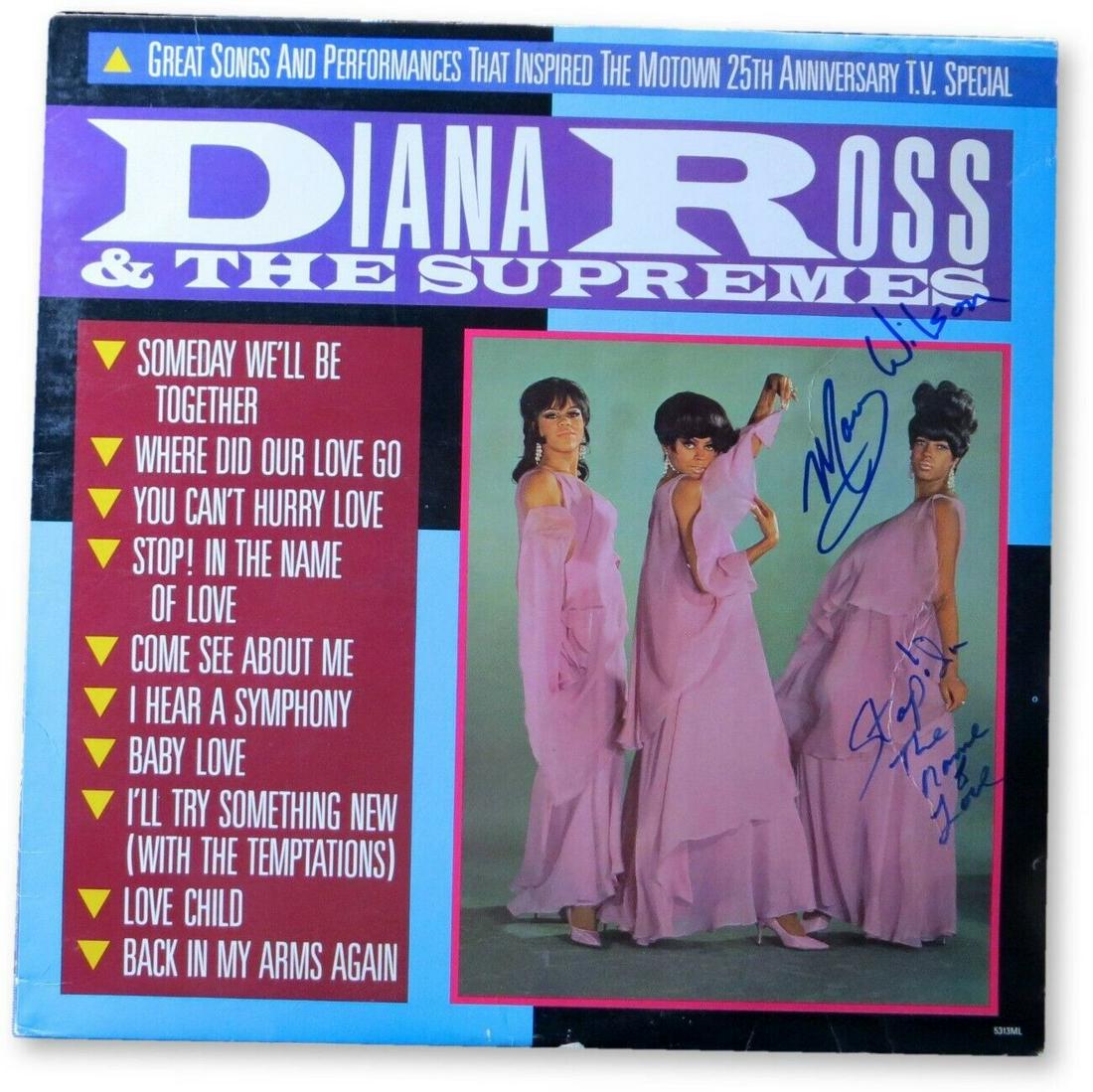 Mary Wilson Signed Autographed Record Album Cover The Supremes JSA: Mary Wilson Signed Autographed Record Album Cover The Supremes JSA Industry: Music Object Type: Record Original/Reproduction: Original Autograph Authentication: James Spence (JSA) Player: Mary Wilson