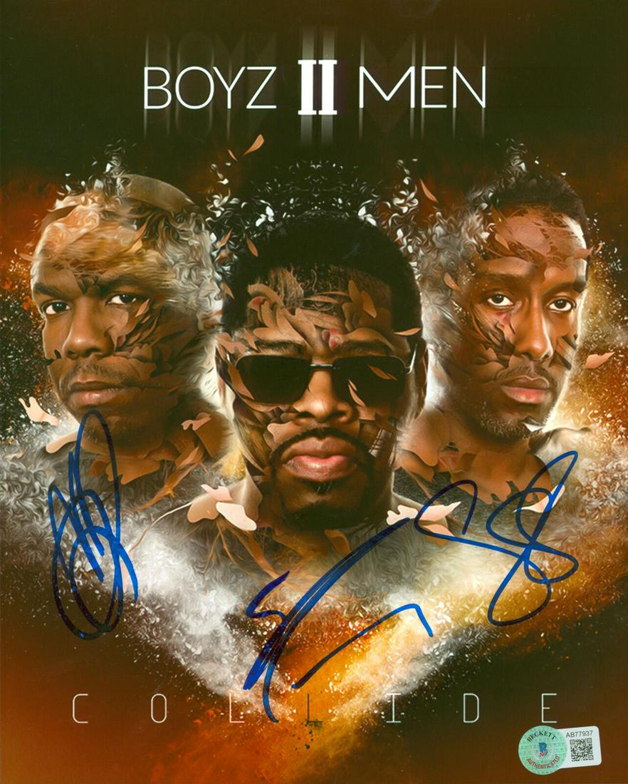 Boyz II Men (3) Nathan Wanya & Shawn Signed 8x10 Photo BAS #AB77937: Boyz II Men (3) Nathan Wanya & Shawn Signed 8x10 Photo BAS #AB77937 Industry: Music Object Type: Photograph Original/Reproduction: Original Autograph Authentication: Beckett Product Coa: Beckett Produ