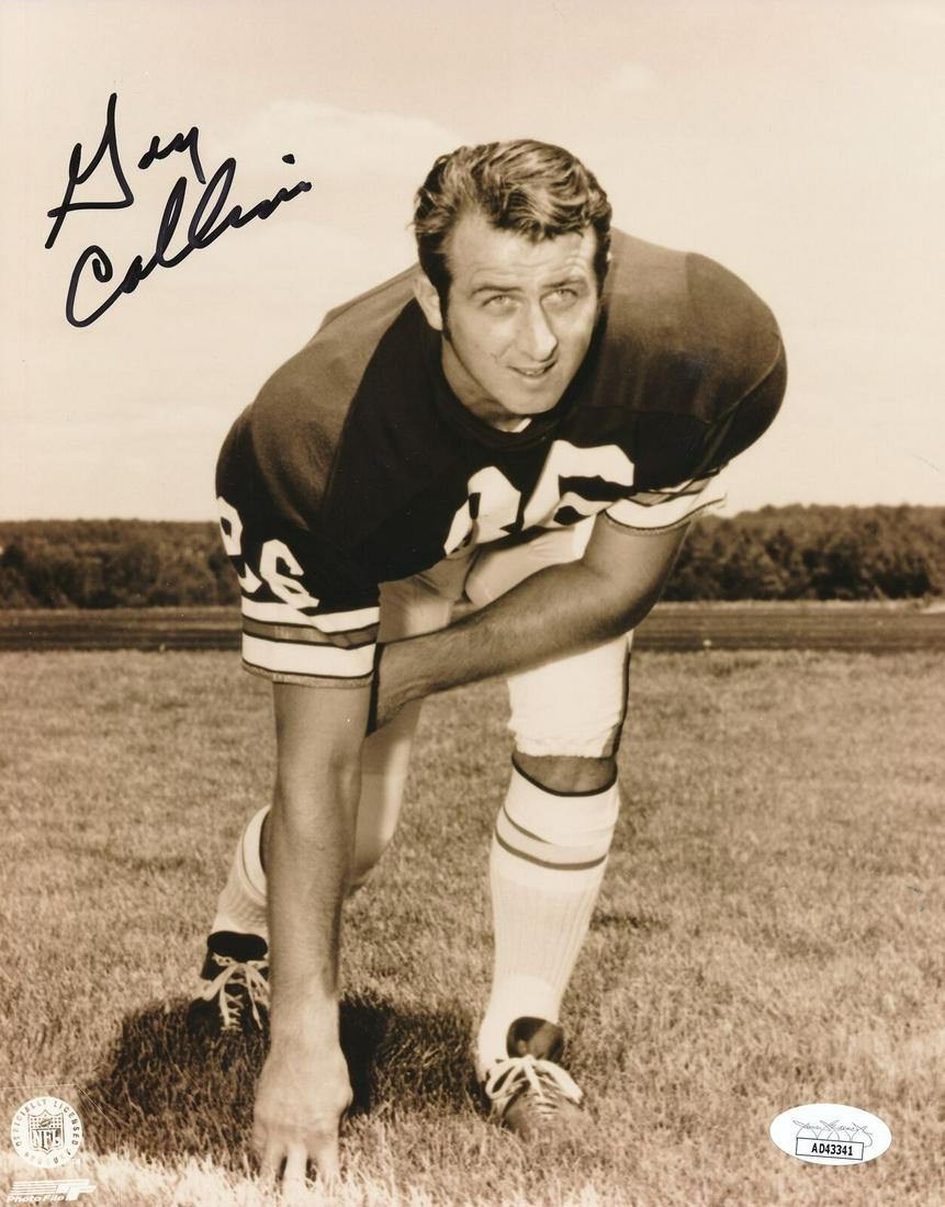 Gary Collins Autographed B/W 8x10 Photo Cleveland Browns JSA: Gary Collins Autographed B/W 8x10 Photo Cleveland Browns JSA Sport: Football-NFL Product: Photo Original/Reprint: Original Team: Cleveland Browns Autograph Authentication: JSA League: NFL Pre-Owned PL