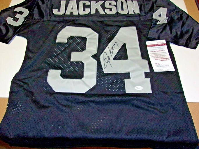 Bo Jackson Autographed Kansas City Custom Blue Baseball Jersey - BAS COA (B)