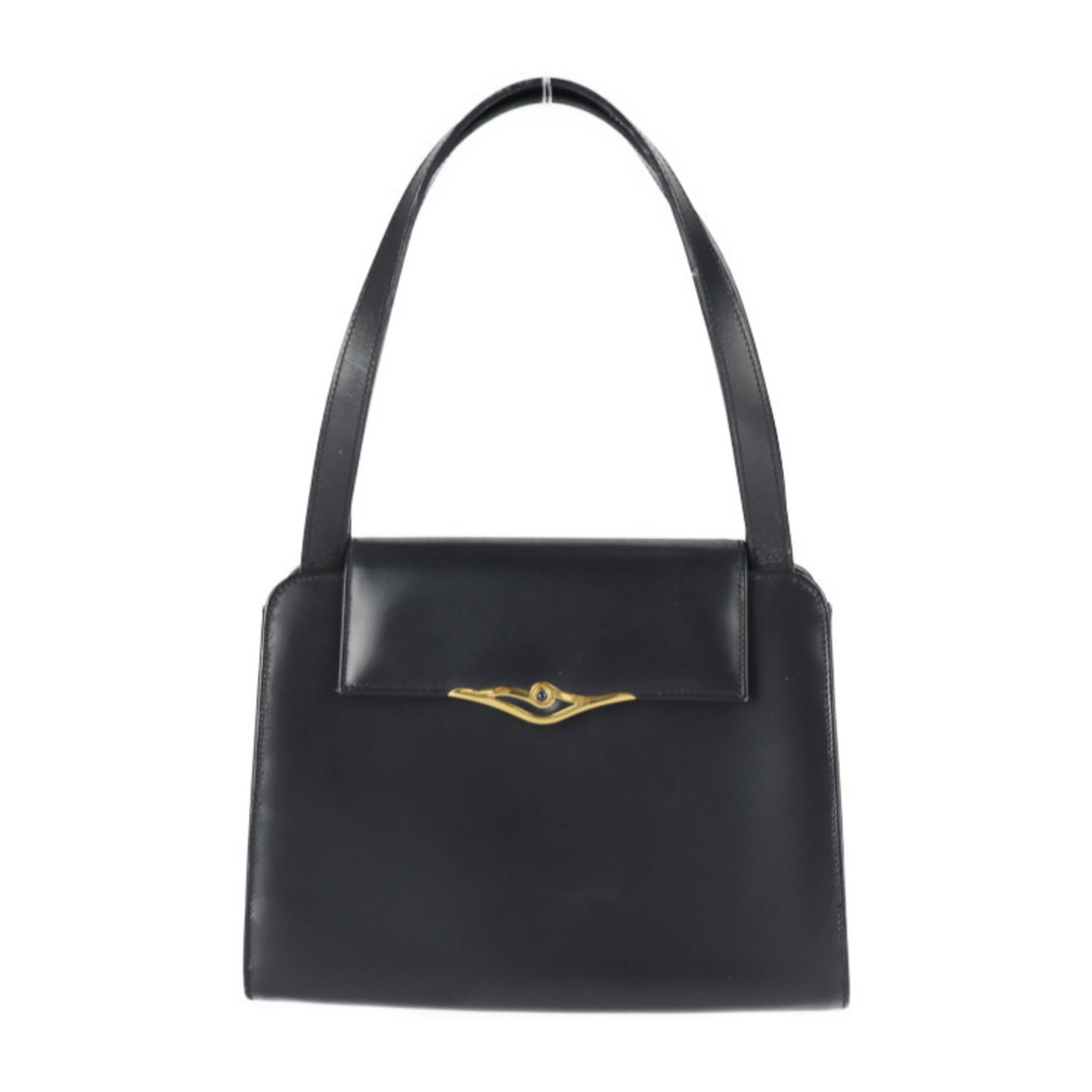 CARTIER Cartier sapphire line handbag calf leather dark navy gold hardware: CARTIER Cartier sapphire line handbag calf leather dark navy gold hardware Brand: Cartier Line: Sapphire Line Type: Handbag Material: Leather Leather: Color: Dark navy Gender: Women Size (HxWxD): 16cm