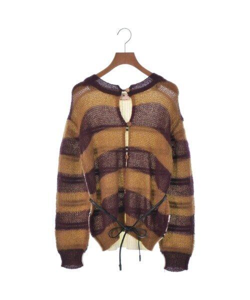 MARNI Cardigan CamelxReddish(Border) 40(Approx. M): MARNI Cardigan CamelxReddish(Border) 40(Approx. M) Style: Cardigan Size: 40(Approx. M) Size Type: Regular Type: Sweater Color: CamelxReddish(Border) Fabric Type: Knit Vintage: No Season: Fall Winter F