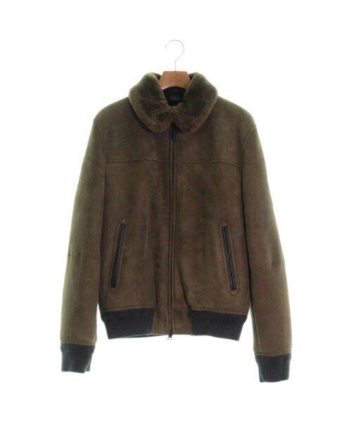 Brioni Blouson (Other) Brown 48(Approx. L): Brioni Blouson (Other) Brown 48(Approx. L) Size: 48(Approx. L) Type: Blouson (Other) Size Type: Regular Color: Brown Season: Fall Winter Vintage: No Jacket/Coat Length: 26 in Handmade: No Chest Size: