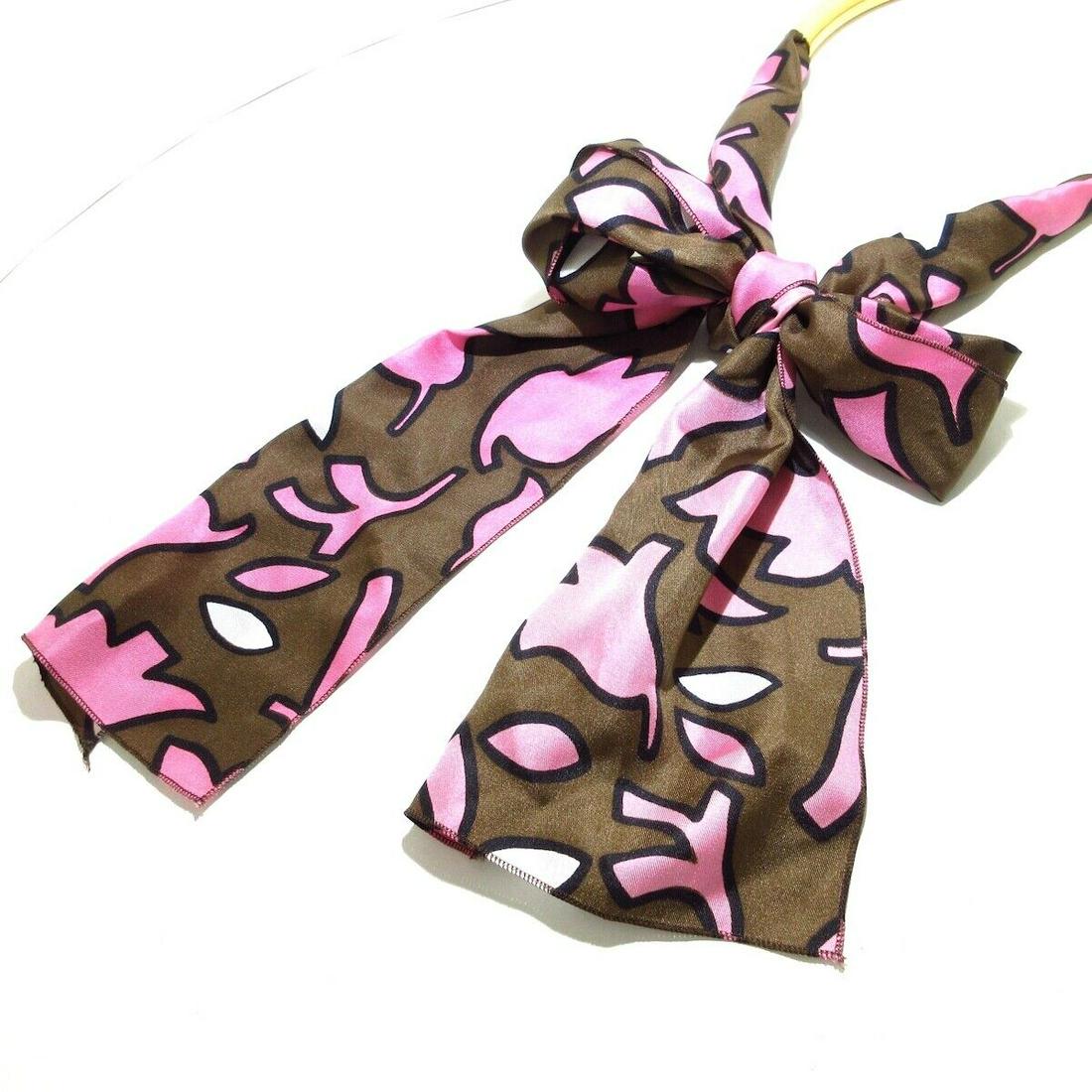 MARNI COMHS08A00TSB57 Gold Dark Brown Pink Hardware Silk Necklace: MARNI COMHS08A00TSB57 Gold Dark Brown Pink Hardware Silk Necklace Style: Necklace Color: Gold Dark Brown Pink Material: Hardware Silk Accessories: Box Dust Bag Type: Necklace B: Reasonable Wear and Te