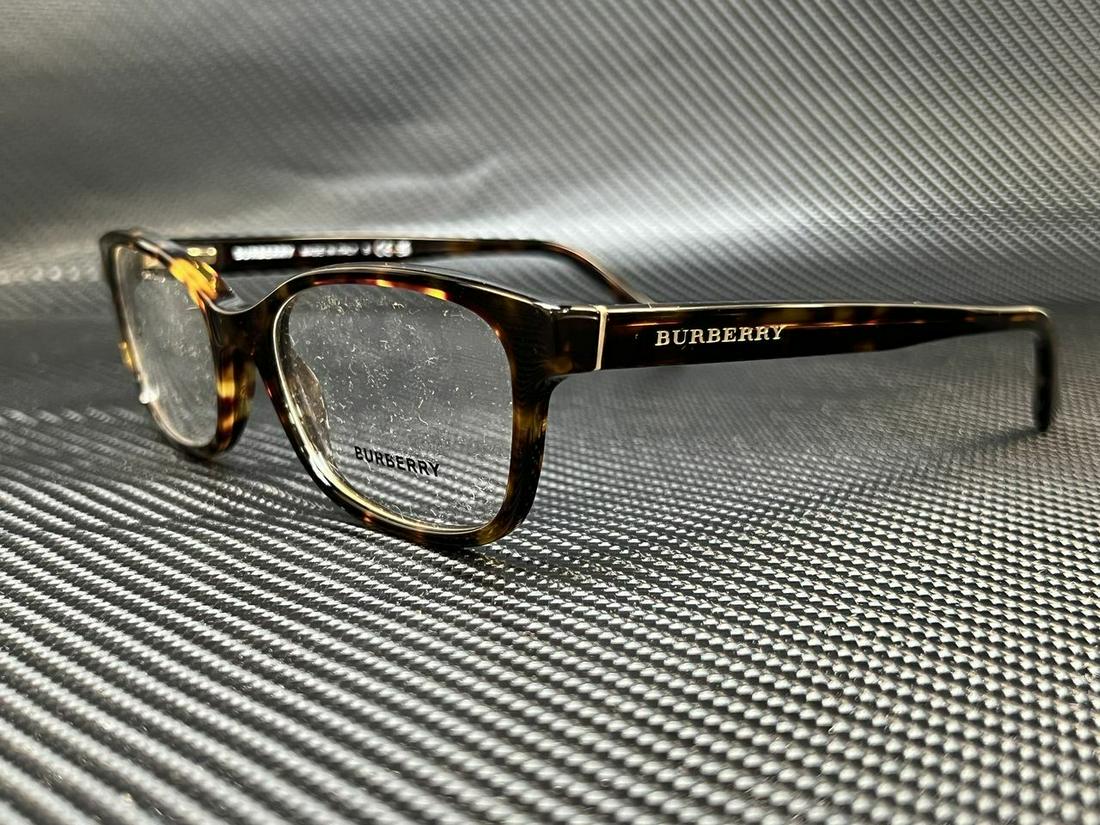 BURBERRY BE2201 3002 Dark Havana Rectangle Womens 52 mm Eyeglasses: BURBERRY BE2201 3002 Dark Havana Rectangle Womens 52 mm Eyeglasses Frame Color: Beige Style: Rectangle Type: Eyeglasses New The Mynt Guarantee: All items in this auction are guaranteed to be 100% auth