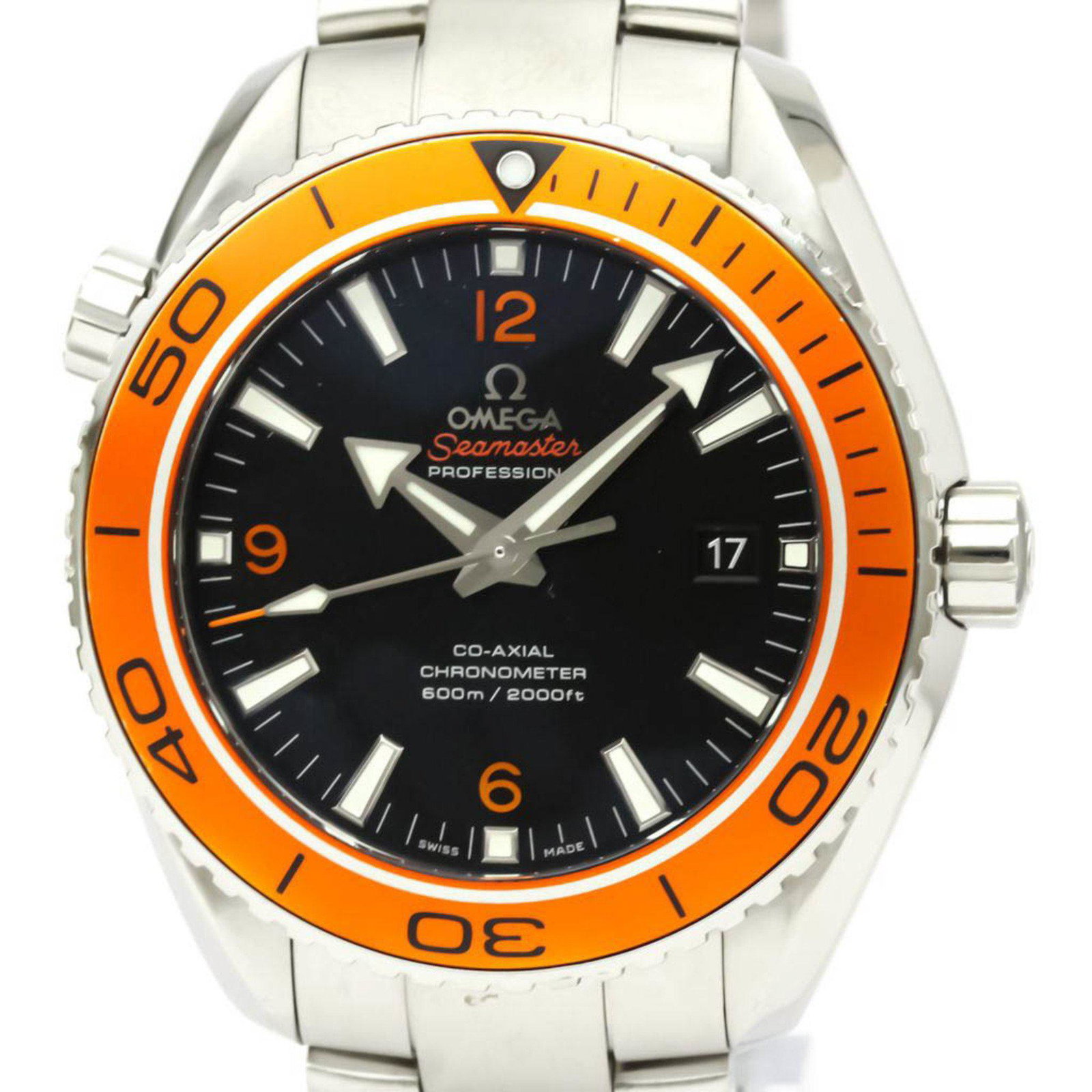 Polished OMEGA Seamaster Planet Ocean 600M Watch 232.30.42.21.01.002 BF541430: Polished OMEGA Seamaster Planet Ocean 600M Watch 232.30.42.21.01.002 BF541430 Brand: Omega Line: Seamaster Model: 232.30.42.21.01.002 Style: Sport Gender: Men Material (Case): Stainless steel Material