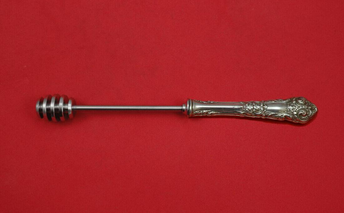 French Renaissance by Reed & Barton Sterling Silver Honey Dipper 8 5/8 WS Custom: French Renaissance by Reed & Barton Sterling Silver Honey Dipper 8 5/8 WS Custom French renaissance by reed & bartonsterling silver hollow handle with with stainless implement honey dipper 8 5/8" , cu
