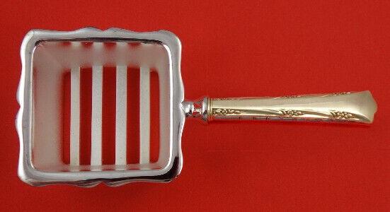 Greenbrier by Gorham Sterling Silver Corn Butterer HH Custom Made: Greenbrier by Gorham Sterling Silver Corn Butterer HH Custom Made Greenbrier by gorhamsterling silver hollow handle with silverplated implement corn butter applicator custom made, in the pattern green