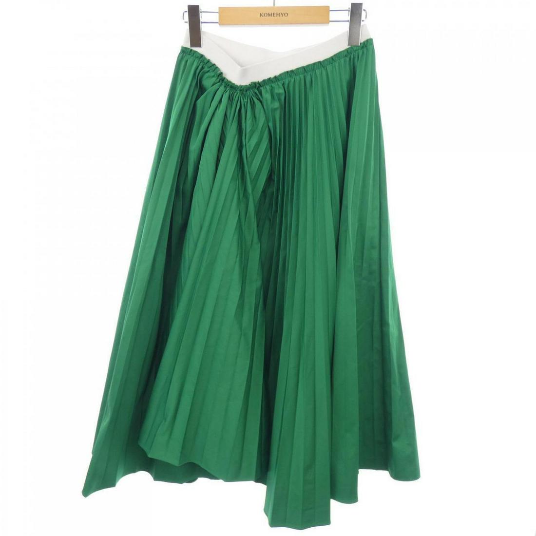 Marni MARNI Skirt: Marni MARNI Skirt Style: SKIRT Color: Green Gender: Ladies" Size: 38 Size Type: Regular Actualsize: Waist:64cm Full length:80cm Type: SKIRT B: Reasonable Wear and Tear The Mynt Guarantee: All items in