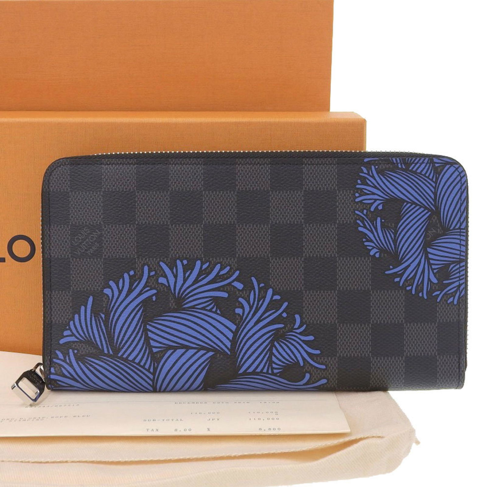 Louis Vuitton LOUIS VUITTON Damier Graphite Zippy Organizer Christopher Nemes Wallet: Louis Vuitton LOUIS VUITTON Damier Graphite Zippy Organizer Christopher Nemes Wallet Brand: Louis Vuitton Line: Damier Graphite Type: Long wallet (bi-fold) Gender: Men Women Material: Damier Graphite