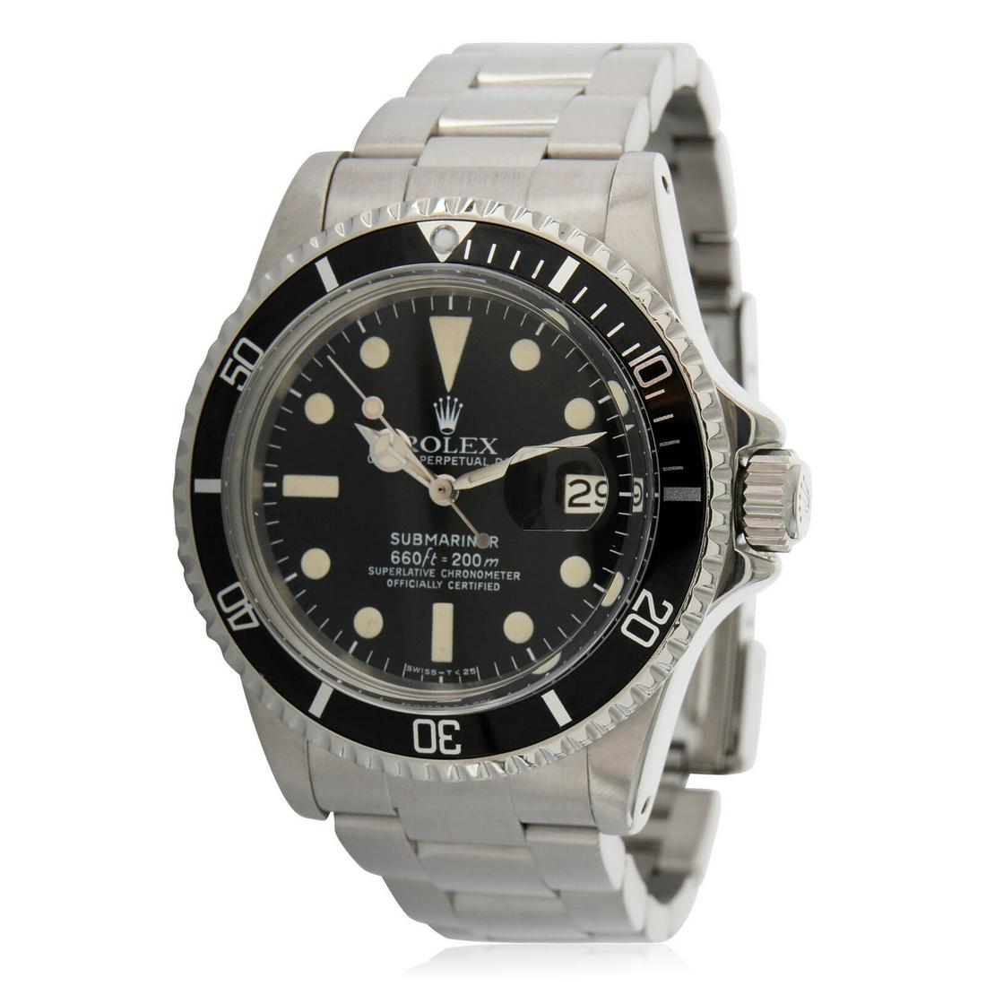 Rolex Submariner 1680 Mens Watch in Stainless Steel: Rolex Submariner 1680 Mens Watch in Stainless Steel Style: Luxury: Sport Styles Gender: Men's Watch Shape: Round Water Resistance: 200 Dial Color: Black Case Material: Stainless Steel Movement: Mechan