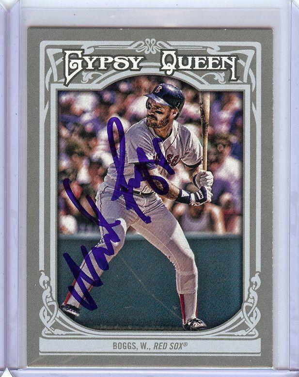 Wade Boggs Signed Autographed 2013 Topps Gypsy Queen Red Sox JSA: Wade Boggs Signed Autographed 2013 Topps Gypsy Queen Red Sox JSA Graded: No Sport: Baseball League: MLB Professional Grader: Seller Team: Boston Red Sox Card Number: 158 Player: Wade Boggs Pre-Owned P