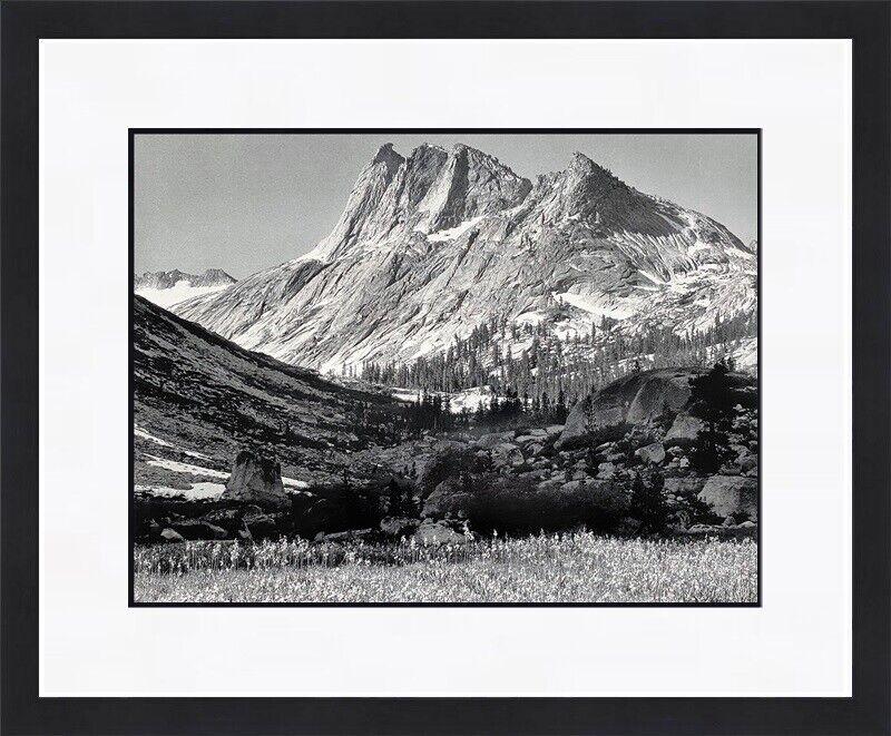 Ansel Adams - Big Bird Peak Dead Man Canyon Custom Gallery Framed: Ansel Adams - Big Bird Peak Dead Man Canyon Custom Gallery Framed Features: Framed Matted Region Of Origin: United States Item Width: 19 in Title: Big Bird Peak Production Technique: Lithography Item 