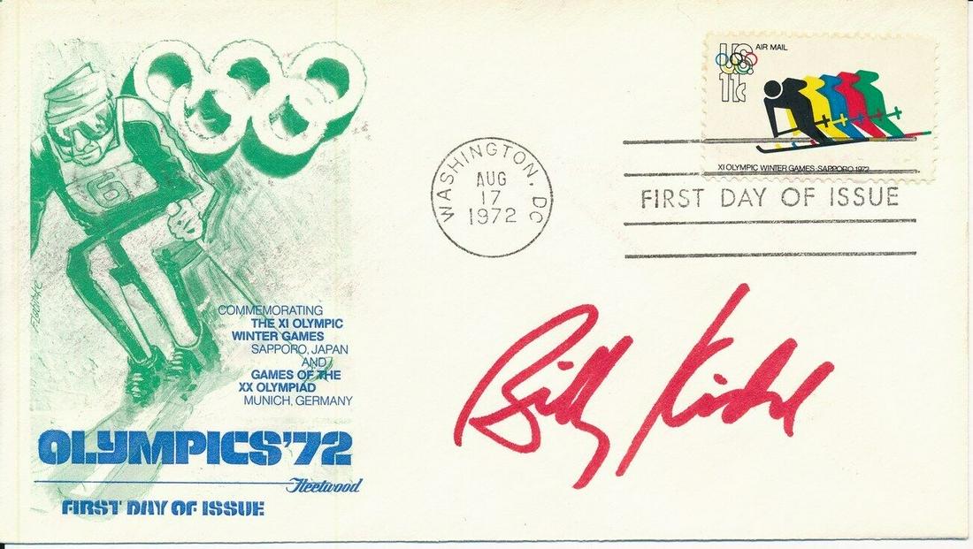 Billy Kidd Olympic Alpine Ski Racer USA Signed 1972 First Day Cover/FDC 151283: Billy Kidd Olympic Alpine Ski Racer USA Signed 1972 First Day Cover/FDC 151283 Original/Reprint: Original Autograph Authentication: Seller Team: Alpine Ski Racing League: Olympics Pre-Owned PLEASE NOT