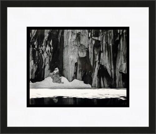 Ansel Adams - Frozen Lake and Cliffs Custom Gallery Framed: Ansel Adams - Frozen Lake and Cliffs Custom Gallery Framed Features: Framed Matted Region Of Origin: United States Item Width: 16 in Title: Frozen Lake and Cliffs Production Technique: Lithography Ite