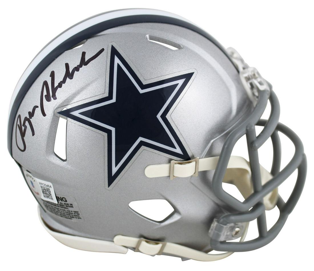 Cowboys Roger Staubach Signed Speed Mini Helmet BAS Witnessed: Cowboys Roger Staubach Signed Speed Mini Helmet BAS Witnessed Sport: Football-NFL Product: Helmet Original/Reprint: Original Player: Roger Staubach Team: Dallas Cowboys Autograph Authentication: Becke