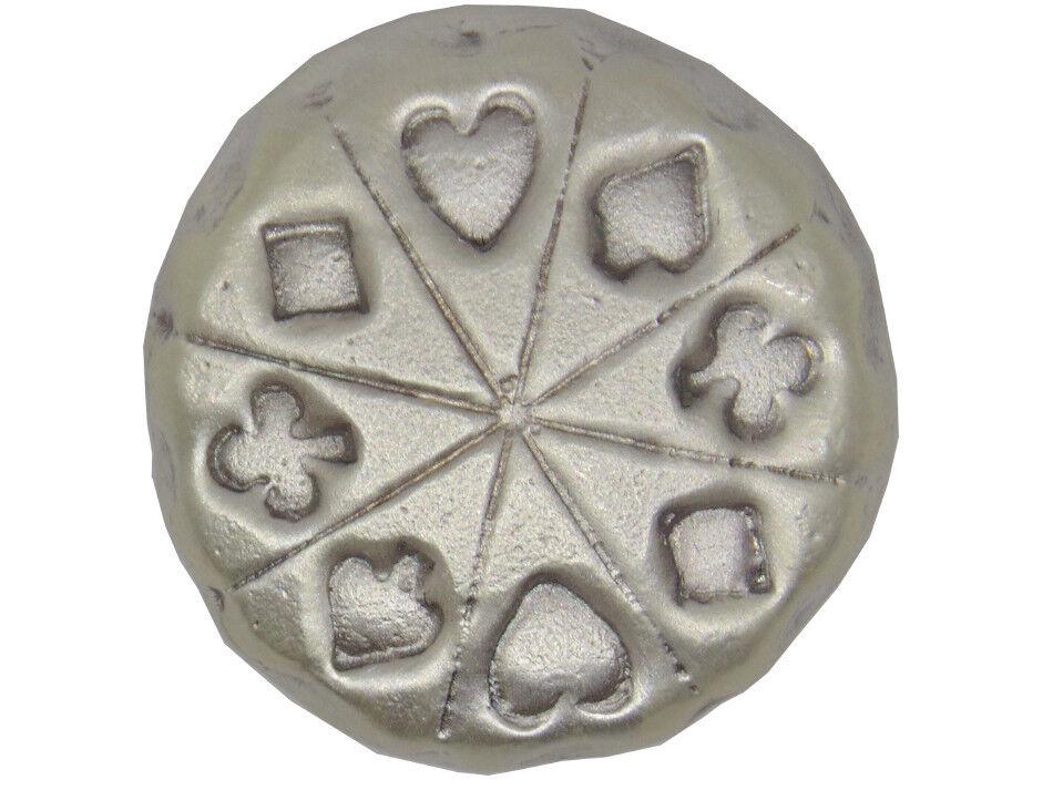 1 TROY OUNCE .999 FINE SILVER HAND POURED BISON BULLION PREMIUM BAR POKER CHIP: 1 TROY OUNCE .999 FINE SILVER HAND POURED BISON BULLION PREMIUM BAR POKER CHIP Pre-Owned The MYNT Guarantee: All items in this auction are guaranteed to be 100% authentic. At Your Service: At MYNT, ou