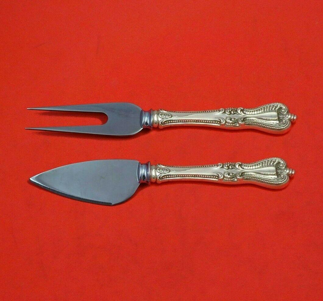 Old Colonial by Towle Sterling Silver Hard Cheese Serving Set 2-Piece Custom: Old Colonial by Towle Sterling Silver Hard Cheese Serving Set 2-Piece Custom Old colonial by towlesterling silver hollow handle with stainless blade/implement hard cheese serving set, custom made in t