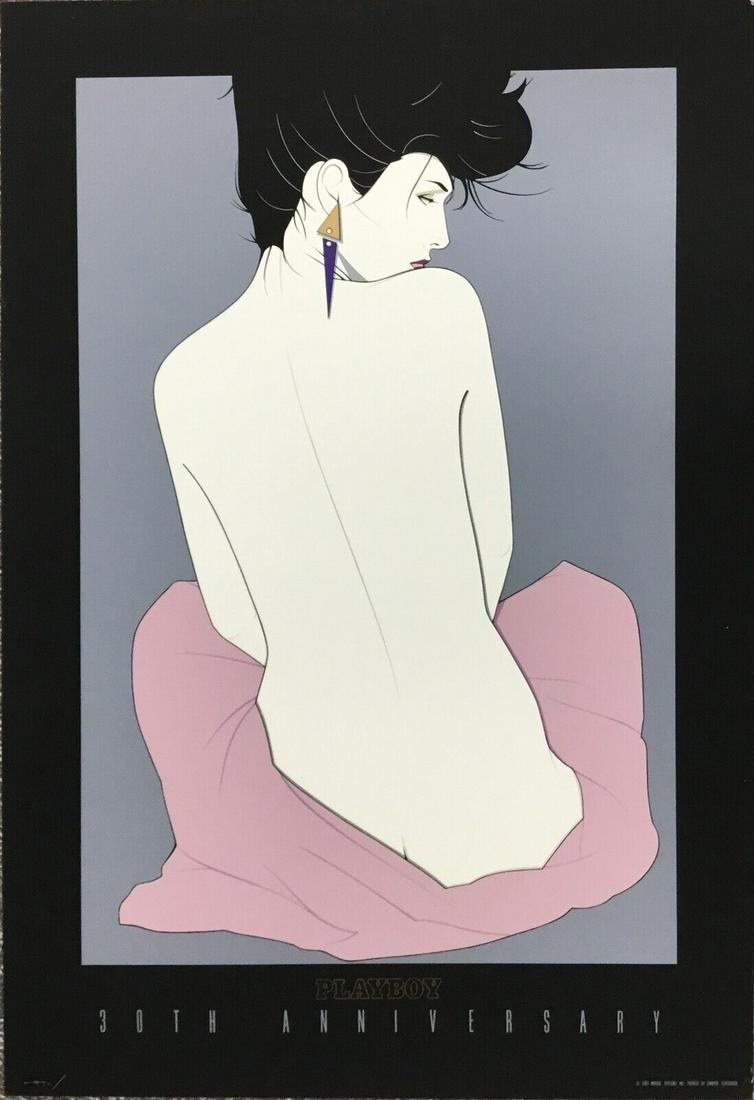 Patrick Nagel 30th Anniversary of Playboy Serigraph Vintage 1984: Patrick Nagel 30th Anniversary of Playboy Serigraph Vintage 1984 Unit Of Sale: Single-Piece Work Artist: Patrick Nagel Size: Medium (up to 36in.) Custom Bundle: No Item Length: 27 in Region Of Origin: