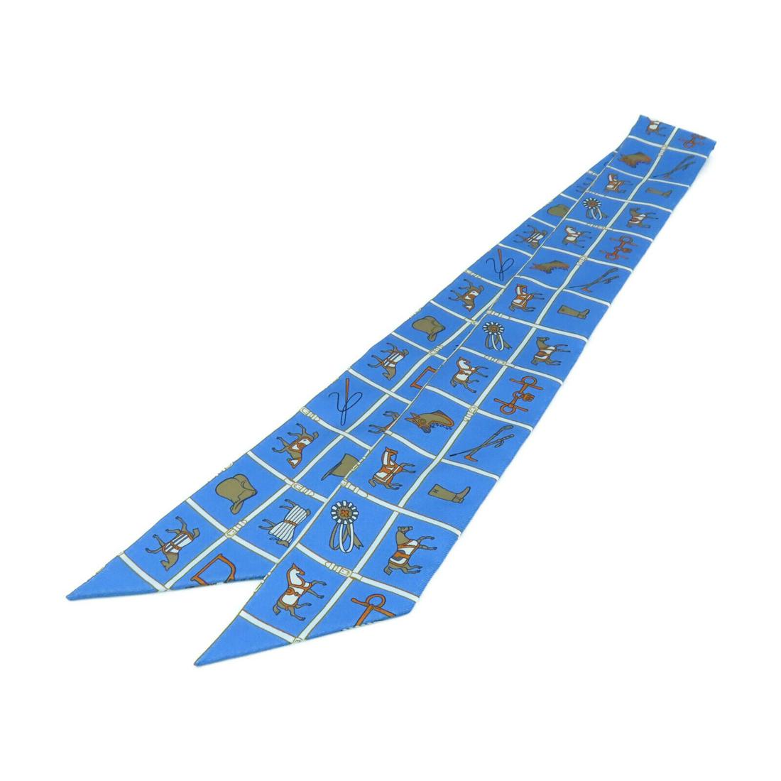 Hermes Twilly Scarf Scarves Silk Blue Multi Color: Hermes Twilly Scarf Scarves Silk Blue Multi Color Style: scarf Material: silk Color: Blue Size Type: Regular Type: scarf Frame Color: Blue A+: Pristine The Mynt Guarantee: All items in this auction ar