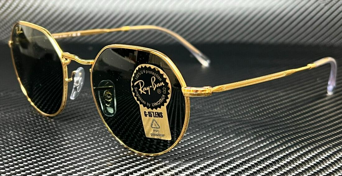 RAY BAN RB3565 919631 Gold Round 53 mm Unisex Sunglasses: RAY BAN RB3565 919631 Gold Round 53 mm Unisex Sunglasses Pattern: Solid Lens Technology: Mirrored Tinted Polarized Vintage: No Frame Color: Gold Type: Sunglasses Lens Material: Glass Style: Geometric
