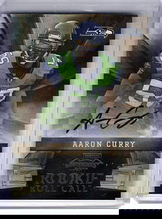 Aaron Curry 2009 Playoff Contenders Rookie Roll Call Auto Autograph #9: Aaron Curry 2009 Playoff Contenders Rookie Roll Call Auto Autograph #9 Graded: No Sport: Football League: NFL Professional Grader: Seller Team: New York Yankees Card Number: 9 Player: Aaron Curry Pre-