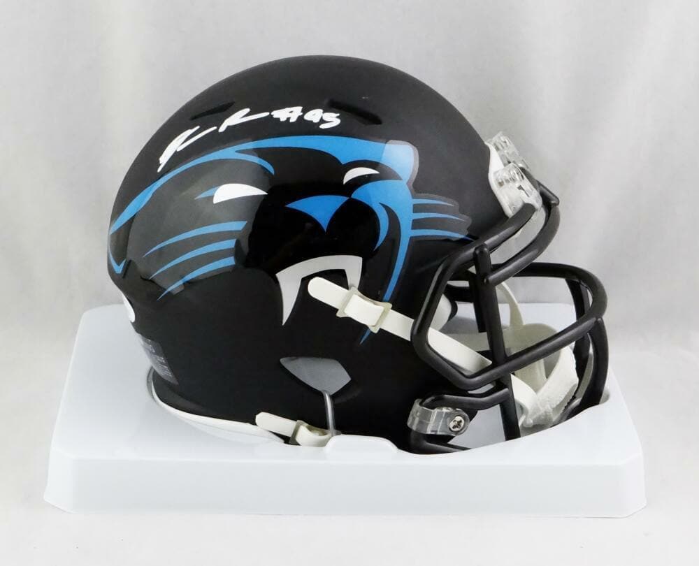 Derrick Brown Autographed Carolina Panthers AMP Speed Mini Helmet - JSA W: Derrick Brown Autographed Carolina Panthers AMP Speed Mini Helmet - JSA W Sport: Football-NFL Product: Helmet Original/Reprint: Original Player: Derrick Brown Team: Carolina Panthers Autograph Authent
