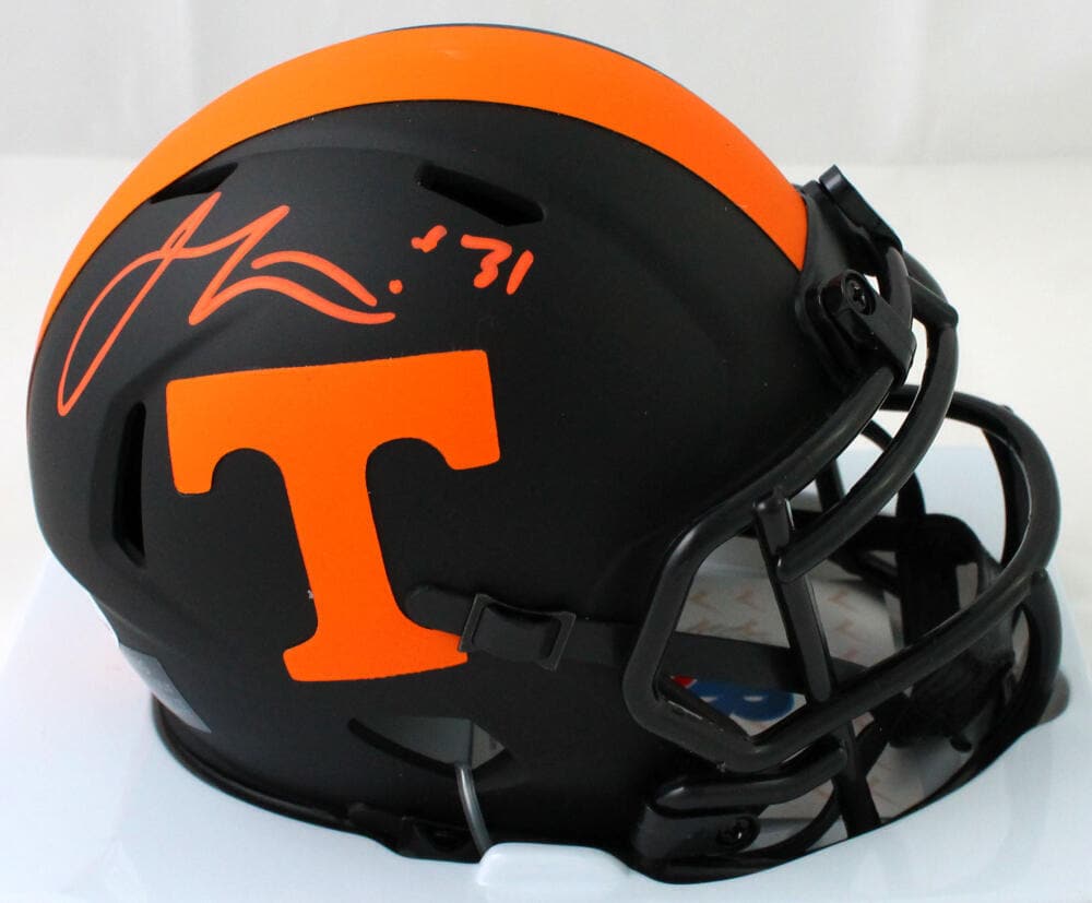 Jamal Lewis Signed Tenn. Volunteers Eclipse Speed Mini Helmet - Beckett W: Jamal Lewis Signed Tenn. Volunteers Eclipse Speed Mini Helmet - Beckett W Sport: Football Product: Helmet Original/Reprint: Original Team: Tennessee Volunteers Player: jamal Lewis Autograph Authentica