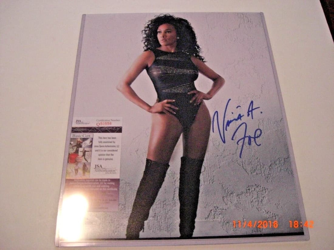 VIVICA A. FOX KILL BILL TWO CAN PLAY THAT GAME JSA/COA SIGNED 11X14 PHOTO: VIVICA A. FOX KILL BILL TWO CAN PLAY THAT GAME JSA/COA SIGNED 11X14 PHOTO Product: PHOTO Sport: BASEBALL Original/Reprint: Original Pre-Owned PLEASE NOTE: Framed Large or heavy Items do not have shipp
