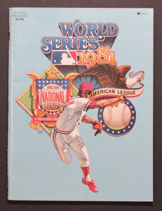 1981 World Series Souvenir Program New York Yankees vs. Los Angeles Dodgers: 1981 World Series Souvenir Program New York Yankees vs. Los Angeles Dodgers Sport: Baseball-MLB Product: Magazine Original/Reprint: Original Team: New York Yankees Autograph Authentication: Seller Lea