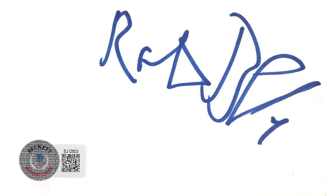 Robert Blake In Cold Blood Signed 3x5 Index Card BAS #BJ12803: Robert Blake In Cold Blood Signed 3x5 Index Card BAS #BJ12803 Industry: Movies Original/Reproduction: Original Autograph Authentication: Beckett Product Coa: Beckett Product Signed By Name: Robert Bla