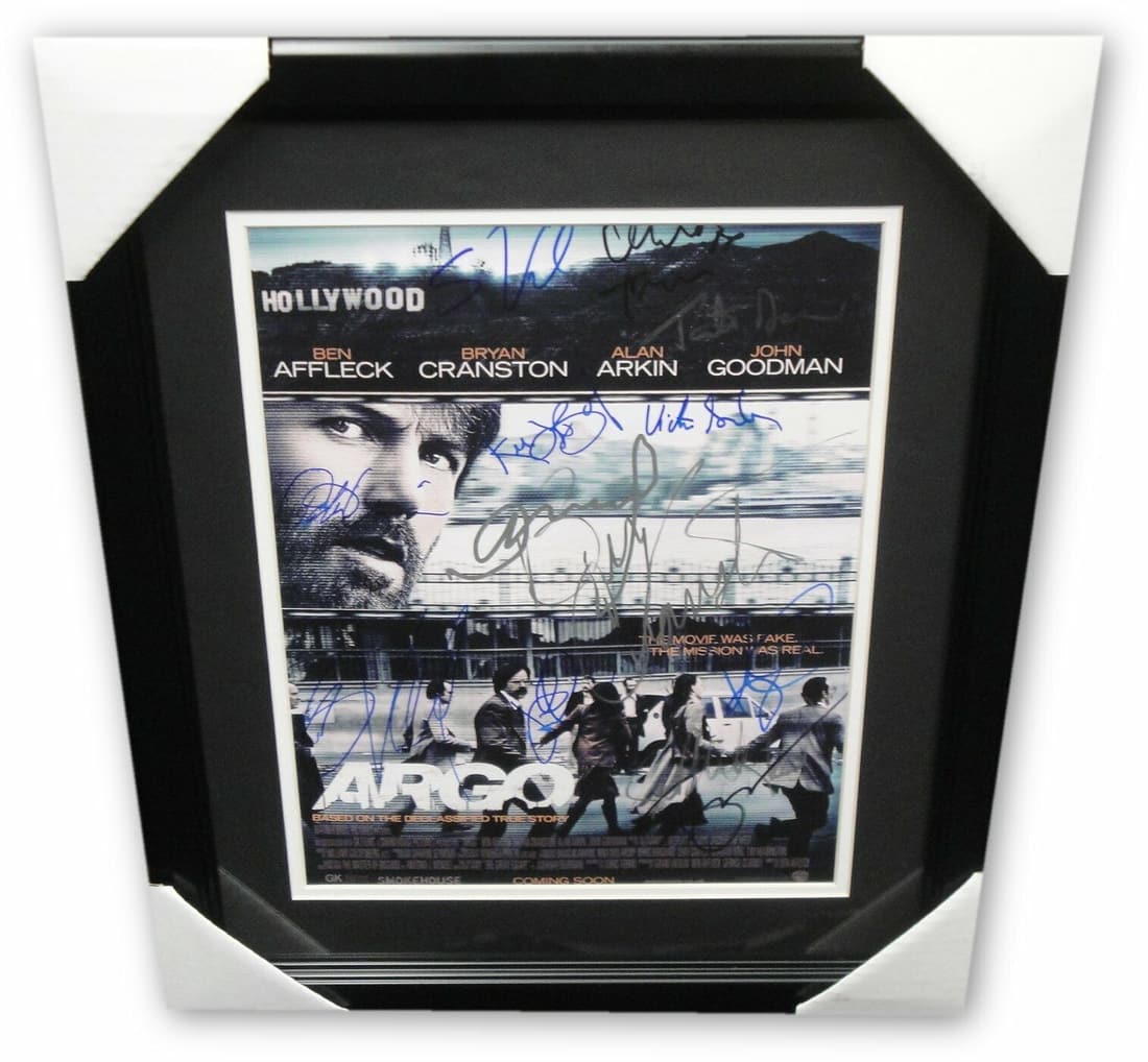 Argo Cast Signed 11x14 Photo By 12 Ben Affleck Bryan Cranston John Goodman: Argo Cast Signed 11x14 Photo By 12 Ben Affleck Bryan Cranston John Goodman Industry: Movies Object Type: Photograph Original/Reproduction: Original Autograph Authentication: Global Authentics (GAI) Pl