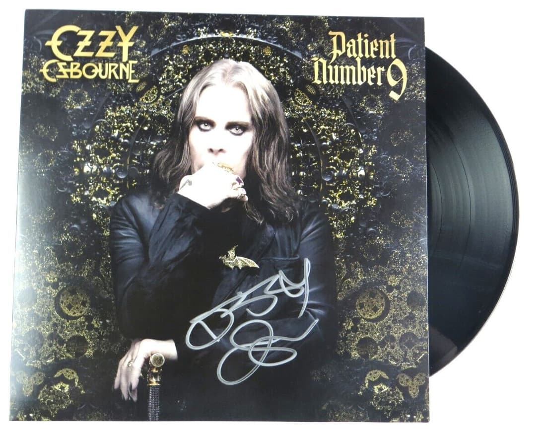 ozzy osbourne authentic autograph