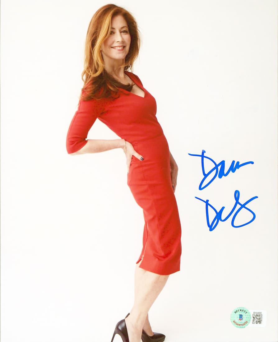 Dana Delany Body Of Proof Signed 8x10 Photo Autographed Bas #bh44895