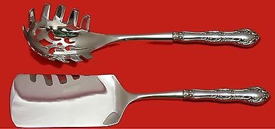 Old Atlanta by Wallace Sterling Silver Italian Server Set 2pc HHWS Custom: Old Atlanta by Wallace Sterling Silver Italian Server Set 2pc HHWS Custom Old atlanta by wallace sterling silver custom made hollow handle with stainless implements two piece italian server serving se