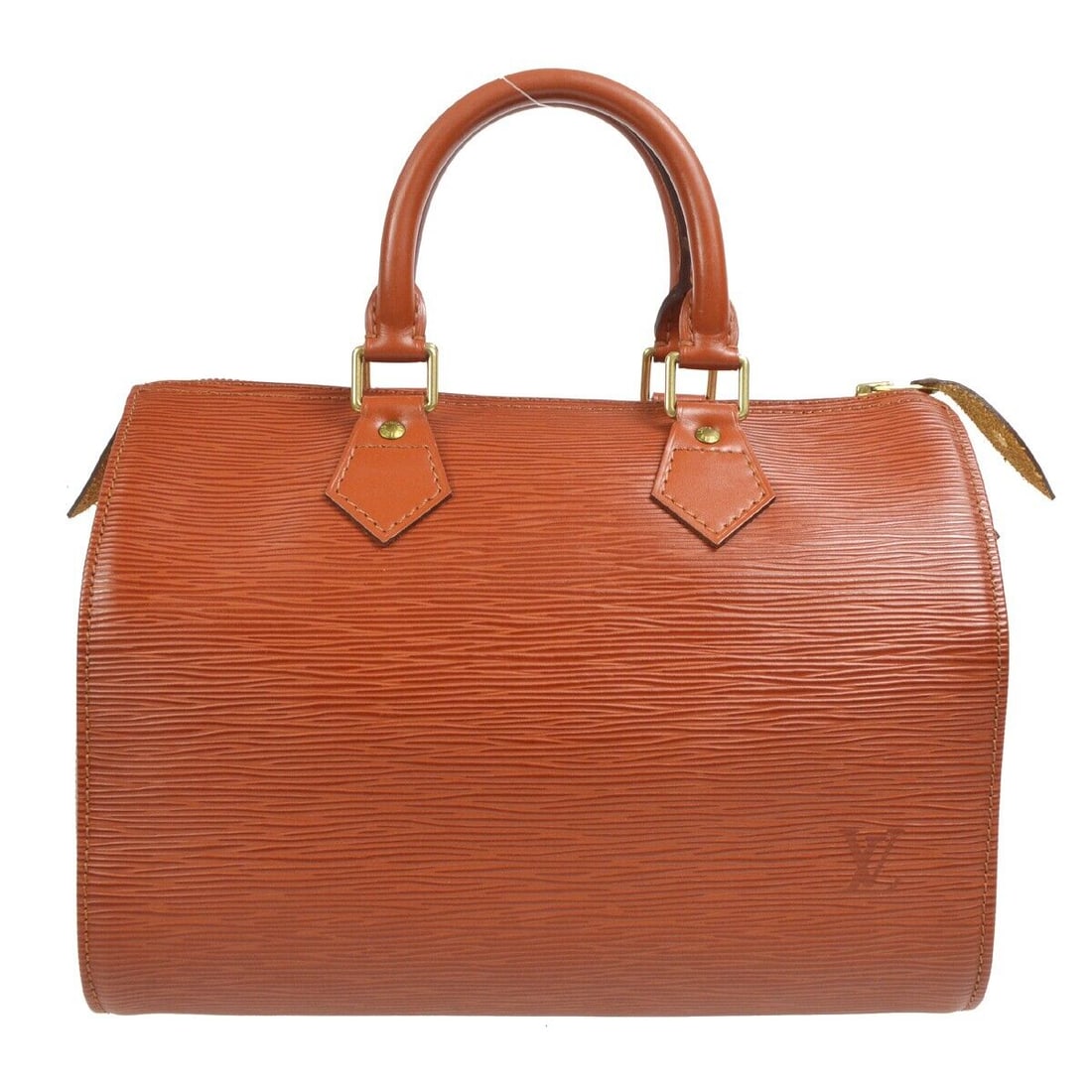 Louis Vuitton Speedy 25 Handbag Purse Brown Epi Leather M43013 SP0938: Louis Vuitton Speedy 25 Handbag Purse Brown Epi Leather M43013 SP0938 Bag Width: 10.8 Closure: Zip Occasion: Casual Size: Medium Hardware Color: Gold Bag Depth: 6.1 Accents: Logo Vintage: Yes Exterior
