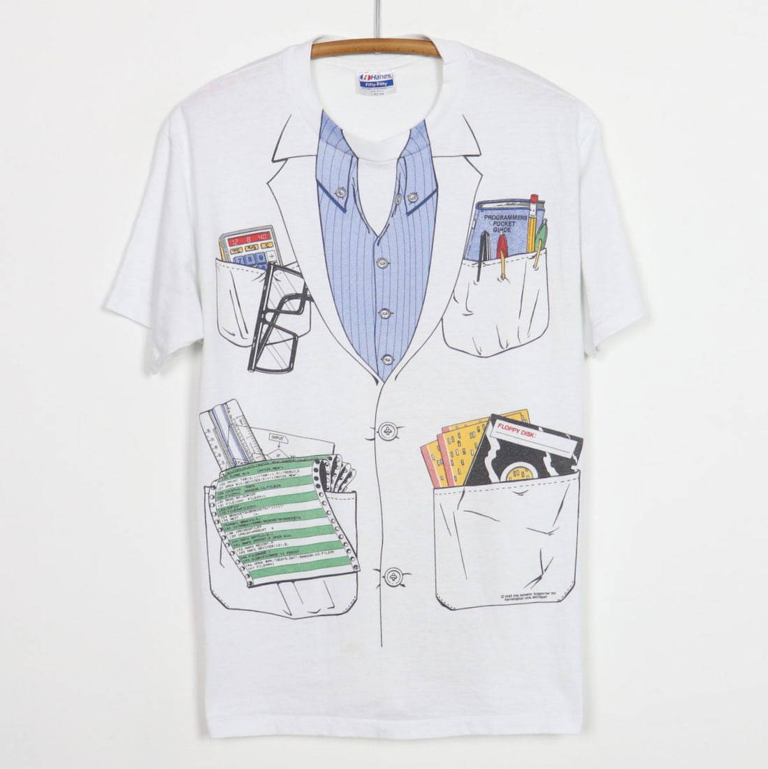 1983 Computer Programmer Costume Shirt Auction