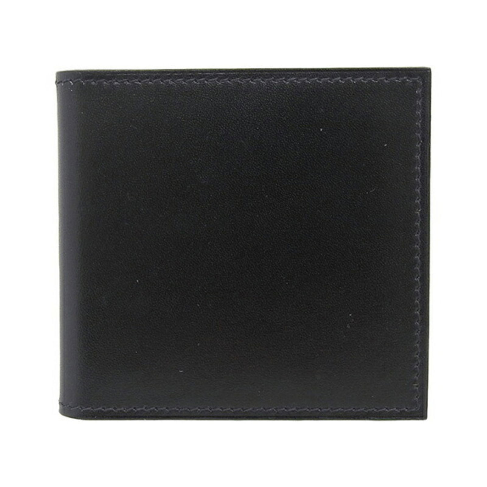 HERMES Box Calf Mirror - Black: HERMES Box Calf Mirror - Black Brand: Hermes Color: Black Size (HxWxD): 80.00mm x 85.00mm x 10.00mm / 3.15 x 3.35 x 0.39 Condition: Used (very good) Overall Scratches: Insignificant Overall Dirt: Insi