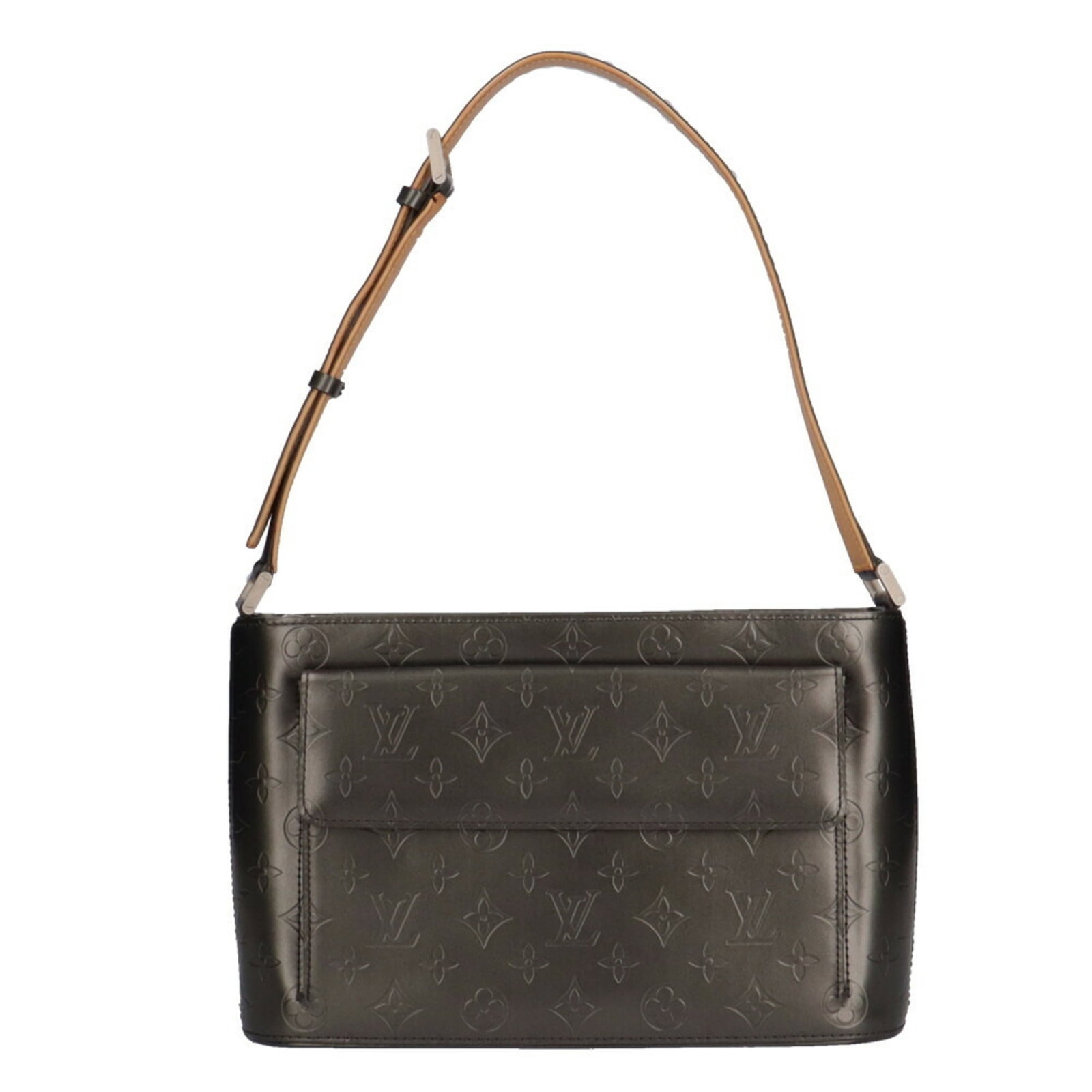 Louis Vuitton LOUIS VUITTON Alston monogram shoulder bag matte gray ladies: Louis Vuitton LOUIS VUITTON Alston monogram shoulder bag matte gray ladies Brand: Louis Vuitton Country of Origin: Spain Type: Shoulder bag Material: Monogram Mat Monogram Mat: Color: Gray Closure: Zi