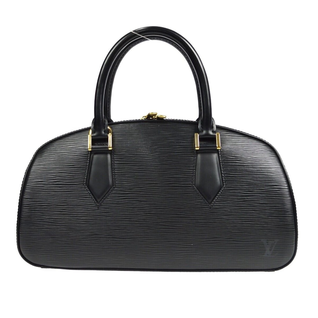 LOUIS VUITTON JASMIN HANDBAG PURSE EPI BLACK M52082 TH1024: LOUIS VUITTON JASMIN HANDBAG PURSE EPI BLACK M52082 TH1024 Bag Width: 13 in Pattern: Epi Bag Height: 7 in Closure: Zipper Occasion: Casual Size: Medium Handle Style: Double Handles Lining Material: Al