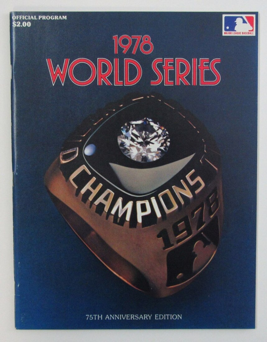 1978 World Series Official Program NY Yankees vs. LA Dodgers: 1978 World Series Official Program NY Yankees vs. LA Dodgers Team: New York Yankees Original/Reproduction: Original League: MLB Pre-Owned PLEASE NOTE: Framed Large or heavy Items do not have shipping