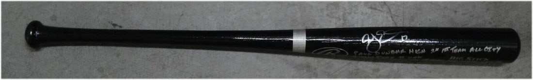 AJ Ellis Hand Signed Autographed Rawlings Baseball Bat Stats Road To Majors: AJ Ellis Hand Signed Autographed Rawlings Baseball Bat Stats Road To Majors Sport: Baseball Product: Bat Original/Reprint: Original Player: AJ Ellis Autograph Authentication: Hall of Fame Sports Team: