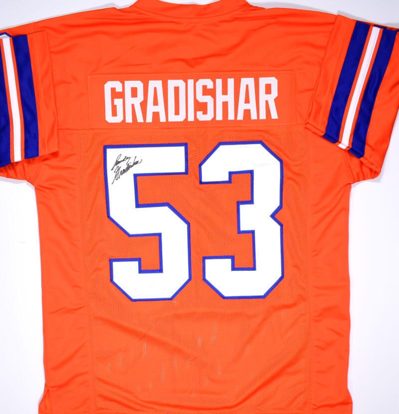 Randy Gradishar Autographed Pro Style Orange Jersey - JSA W *Black: Randy Gradishar Autographed Pro Style Orange Jersey - JSA W *Black Sport: Football-NFL Product: Jersey Original/Reprint: Original Player: Randy Gradishar Team: Denver Broncos Autograph Authentication: