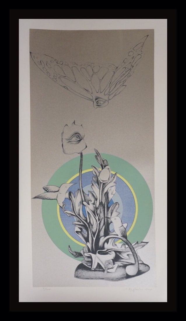 Rita Simon Chance Encounter Hand Signed & Numbered ART: Rita Simon Chance Encounter Hand Signed & Numbered ART Artist: Rita Simon Style: Contemporary Art Material: Screenprint Theme: Art Type: Print Features: Signed Numbered Subject: Floral Signed: Signed