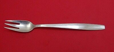 Swedish Modern by Allan Adler Sterling Silver Cocktail Fork Lightly Hammered 6": Swedish Modern by Allan Adler Sterling Silver Cocktail Fork Lightly Hammered 6" Allan adler (1916) was known as the "silversmith to the stars". He was a los angeles silversmith and son-in-law of noted