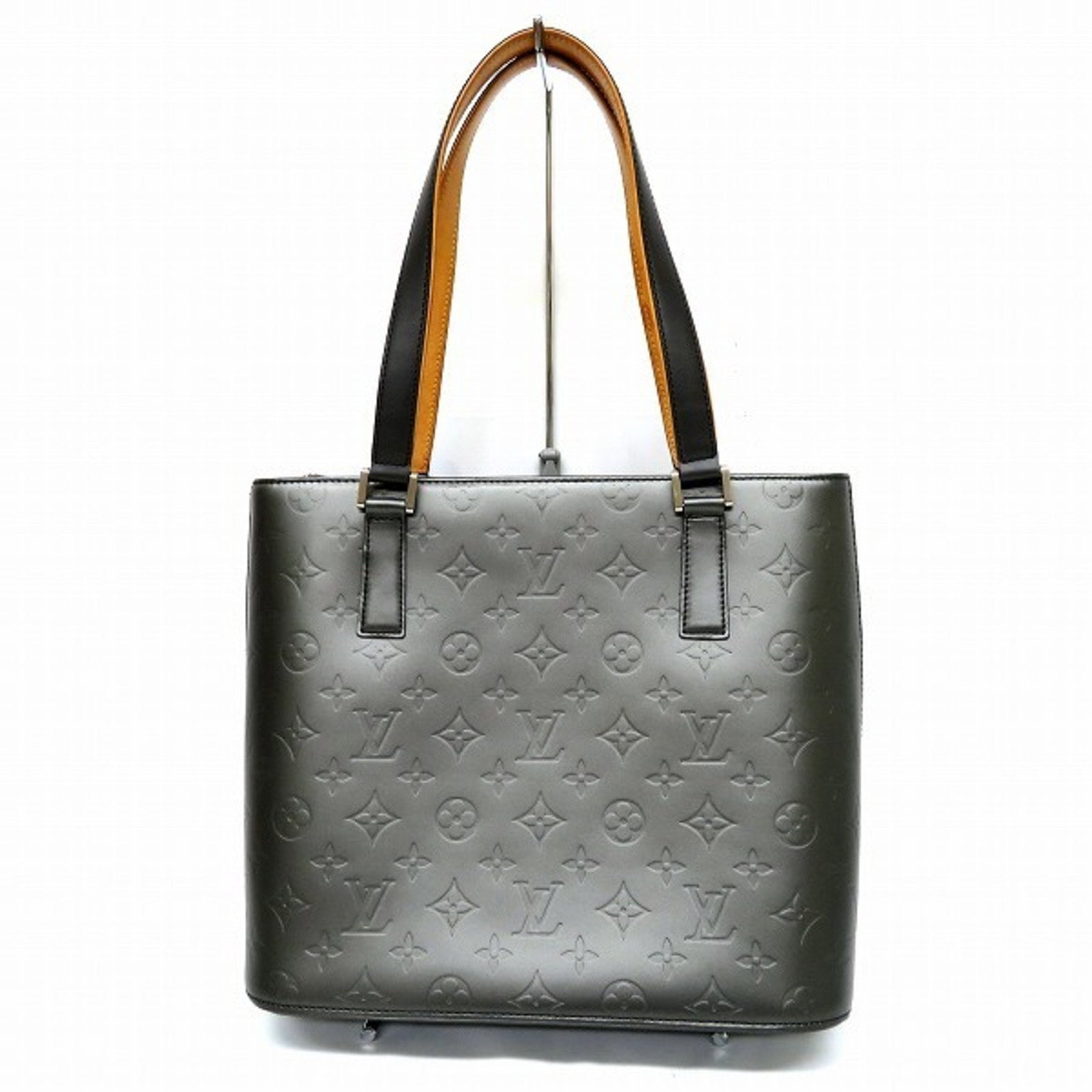 Louis Vuitton Monogram Matte Stockton M55112 Bag Shoulder Ladies: Louis Vuitton Monogram Matte Stockton M55112 Bag Shoulder Ladies Brand: Louis Vuitton Type: Shoulder bag Material: Monogram Mat Monogram Mat: Color: Monogram Noir Hardware Color: Silver Closure: Open 