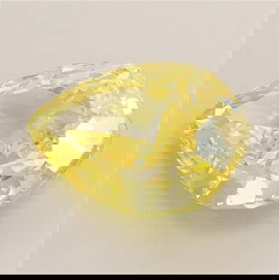 Loose Diamond - Pear 3.0ct Fancy Vivid Yellow: Loose Diamond - Pear 3.0ct Fancy Vivid Yellow Source: This is a real non-mined Diamond that has been grown in a lab Shape: Pear Carats: 3.0 Color: Fancy Vivid Yellow Clarity: VS2 Certification: IGI Th