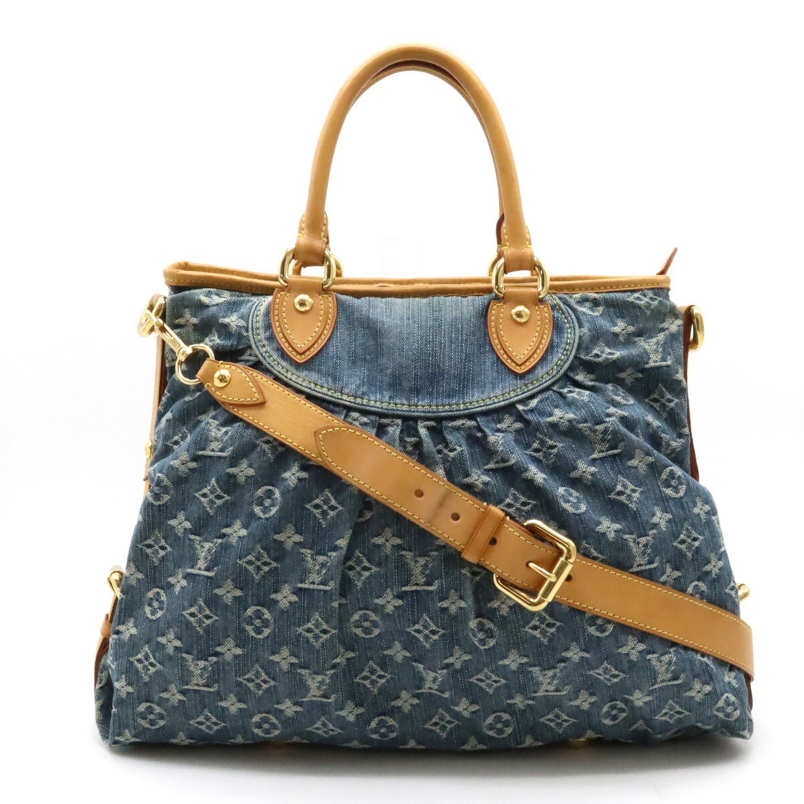 LOUIS VUITTON Louis Vuitton Monogram Neocavi GM Tote Bag Handbag Shoulder Blue M95350: LOUIS VUITTON Louis Vuitton Monogram Neocavi GM Tote Bag Handbag Shoulder Blue M95350 Brand: Louis Vuitton Line: Monogram Denim Type: Handbag Shoulder bag Tote bag Material: Monogram Denim Monogram De