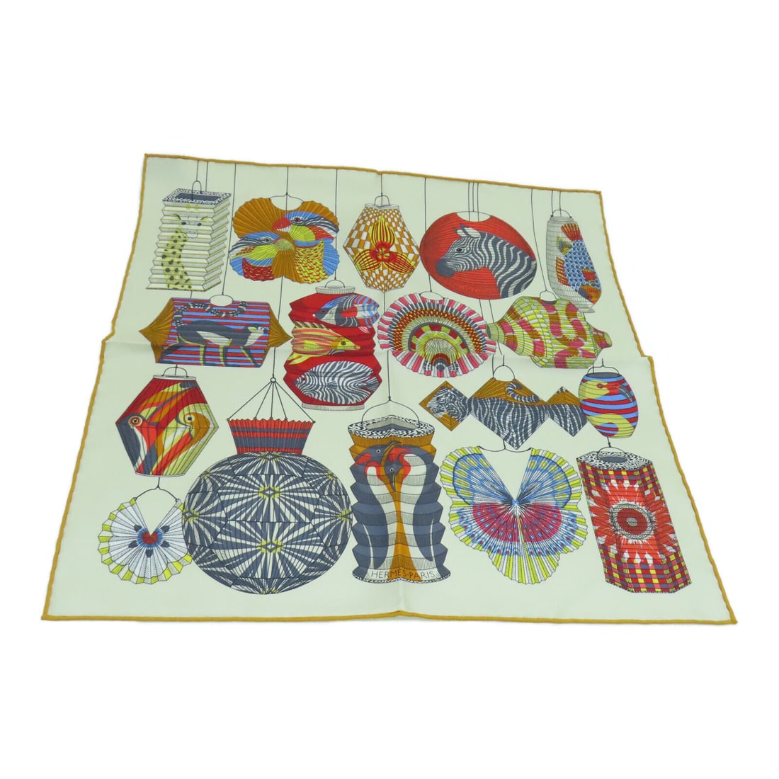 Hermes Scarf 40x40 Scarves Silk Beige Orange Red Multicolor: Hermes Scarf 40x40 Scarves Silk Beige Orange Red Multicolor Style: scarf Material: silk Color: Beige Size Type: Regular Type: scarf Frame Color: Beige A+: Pristine The Mynt Guarantee: All items in thi